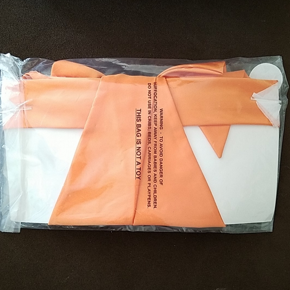 Tangerine Orange Sash - Picture 3 of 3